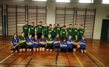 Nowe koszulki sportowe od PZPN dla naszej klasy 3b!