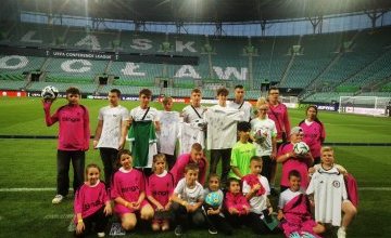Nasza szkoła na treningu UEFA-  Real Batis i Chelsea Londyn 