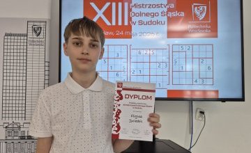 Eligiusz finalistą Mistrzostw Dolnego Śląska w Sudoku!