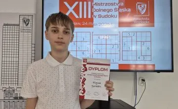 Eligiusz finalistą Mistrzostw Dolnego Śląska w Sudoku!