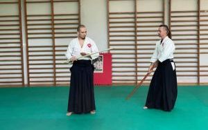 Trening Aikido na lekcji wf (2)